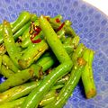ちまてぃ〜's cooksnap of when they made いんげんのきんぴら　辛ッ！！.