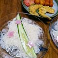 クックxz's cooksnap of when they made 天の川流れる♪七夕素麺.