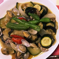 ＊ゆり1124＊'s cooksnap of when they made 夏野菜のソテー＊あさりのアクアパッツァ風.