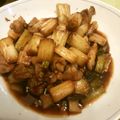 saexa01's cooksnap of when they made 鶏肉と白ネギの甘辛煮.