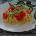 melmarilyn's cooksnap of when they made トマトとアンチョビのパスタ.