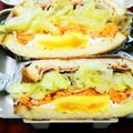 xSAIx's cooksnap of when they made ボリュームたっぷり トーストサンドイッチ.