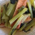 ゆっきん♪'s cooksnap of when they made 小松菜とひら天の煮浸し.