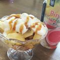 SoMiNemama's cooksnap of when they made バナナとキウイの黒糖ヨーグルト★.