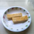 ちきakki's cooksnap of when they made ❀パン粉ヨーグルトスティック❀.