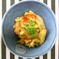 アフガンハウンド's cooksnap of when they made ココナッツと焼きナスのインド風サラダ.