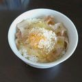 さぁ★たぁ★'s cooksnap of when they made カルボナーラ風♡卵かけご飯.