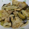 クックVPEL89☆'s cooksnap of when they made ご飯が進む★★牛こまとなすの味噌炒め.