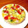 20120114's cooksnap of when they made ♡水玉ちらし寿司♡.