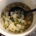 yuko5461's cooksnap of when they made 簡単！カブとコーンのコンソメスープ☆.