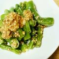 yum K1's cooksnap of when they made 隠元のマヨ胡麻和え♪モロッコ隠元にも☆.