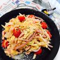 kanechin6's cooksnap of when they made ジャガイモ＆玉ねぎ×チーズ×卵の炒め.