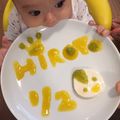 ひぃちゃん0130's cooksnap of when they made 離乳食で作るハーフバースデーのお祝い♪.