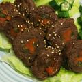 あけるるる's cooksnap of when they made 牛薄切り肉で簡単！野菜入りステーキ.