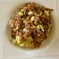 ブランディ's cooksnap of when they made ズッキーニと塩昆布のチャーハン.