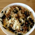 きな粉工場's cooksnap of when they made ＊納豆たまごかけうどん♪＊.