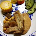 CAFEちん's cooksnap of when they made 手羽先大豆のこってり酢.