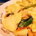 下宿学生's cooksnap of when they made 鶏胸肉と好きな野菜で！オイスターマヨ炒め.