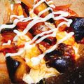 pulumeria8's cooksnap of when they made ナスと卵の簡単チリソースがけ.