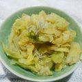 クックZDQ9MK☆'s cooksnap of when they made キャベツのおひたし.