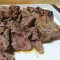 ダイナマイト漆黒's cooksnap of when they made お肉柔らか☆牛肉の甘味噌漬け焼き.