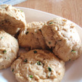 あすでふ's cooksnap of when they made もっちり！里芋とネギの和風スコーン.
