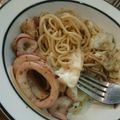 さとみんちゃちゃちゃ's cooksnap of when they made キャベツとアンチョビのパスタ.