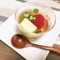 サビ猫キッチン☆'s cooksnap of when they made エビとおくらの和風ゼリー寄せ.
