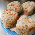 ma04tsu's cooksnap of when they made 桜エビと天かすで☆なんちゃってエビ天むす.