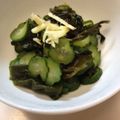 azbjbn's cooksnap of when they made 簡単☆あと1品☆きゅうりとワカメの酢の物.