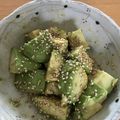 mi_ricky's cooksnap of when they made ニンニク醤油でおつまみアボカド.