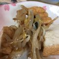 mavi's cooksnap of when they made 麺つゆで簡単ニラとモヤシと厚揚げ炒め☆.