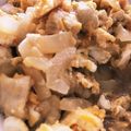 MULA's cooksnap of when they made 鶏皮の親子丼♪.