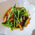 cookjun★'s cooksnap of when they made 【弁当のおかずに】水菜と椎茸のさっと炒め.