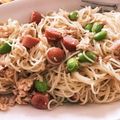 Rinakichi9's cooksnap of when they made そうめんマヨネーズ焼き.