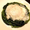 クッキング女子大生's cooksnap of when they made 時短でオシャレに♪簡単ほうれん草エッグ.