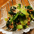 アイアンツリー's cooksnap of when they made だし香る♪小松菜のおひたし＊柚子胡椒風味.