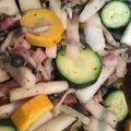 papico69's cooksnap of when they made ベーコンと長芋とズッキーニのソテー.
