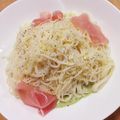 メロンパンマン's cooksnap of when they made アボガドと生ハムの素麺.