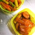 ponta58's cooksnap of when they made お弁当の隙間に♡ナポリタン風炒め物♡.