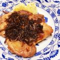 月のひつじ's cooksnap of when they made 鶏もも肉の簡単ガーリックソテー！.