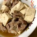 クックQZ93Z6☆'s cooksnap of when they made 簡単♡めんつゆで肉豆腐.