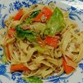 aco314's cooksnap of when they made 挽き肉の味噌パスタ.