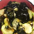 りん♫'s cooksnap of when they made 我が家のキュウリとワカメの酢の物.