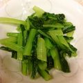 Kaon．'s cooksnap of when they made 【白だしで簡単】小松菜ナムル.