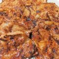 Rikosan's cooksnap of when they made 豚肉のりんごみそ漬け.