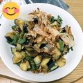 かきもとぅー's cooksnap of when they made 簡単！なすとピーマンのおかかポン酢炒め.