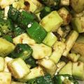 クックTWUFGL☆'s cooksnap of when they made 簡単！夏野菜で☆和え物☆なす☆オクラ.