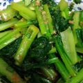 ふんふんふんのふん's cooksnap of when they made 大葉とワサビが香る小松菜のお浸し.