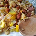NAGANO久留米's cooksnap of when they made 〖香ばしい♩アーモンド炒飯〗.